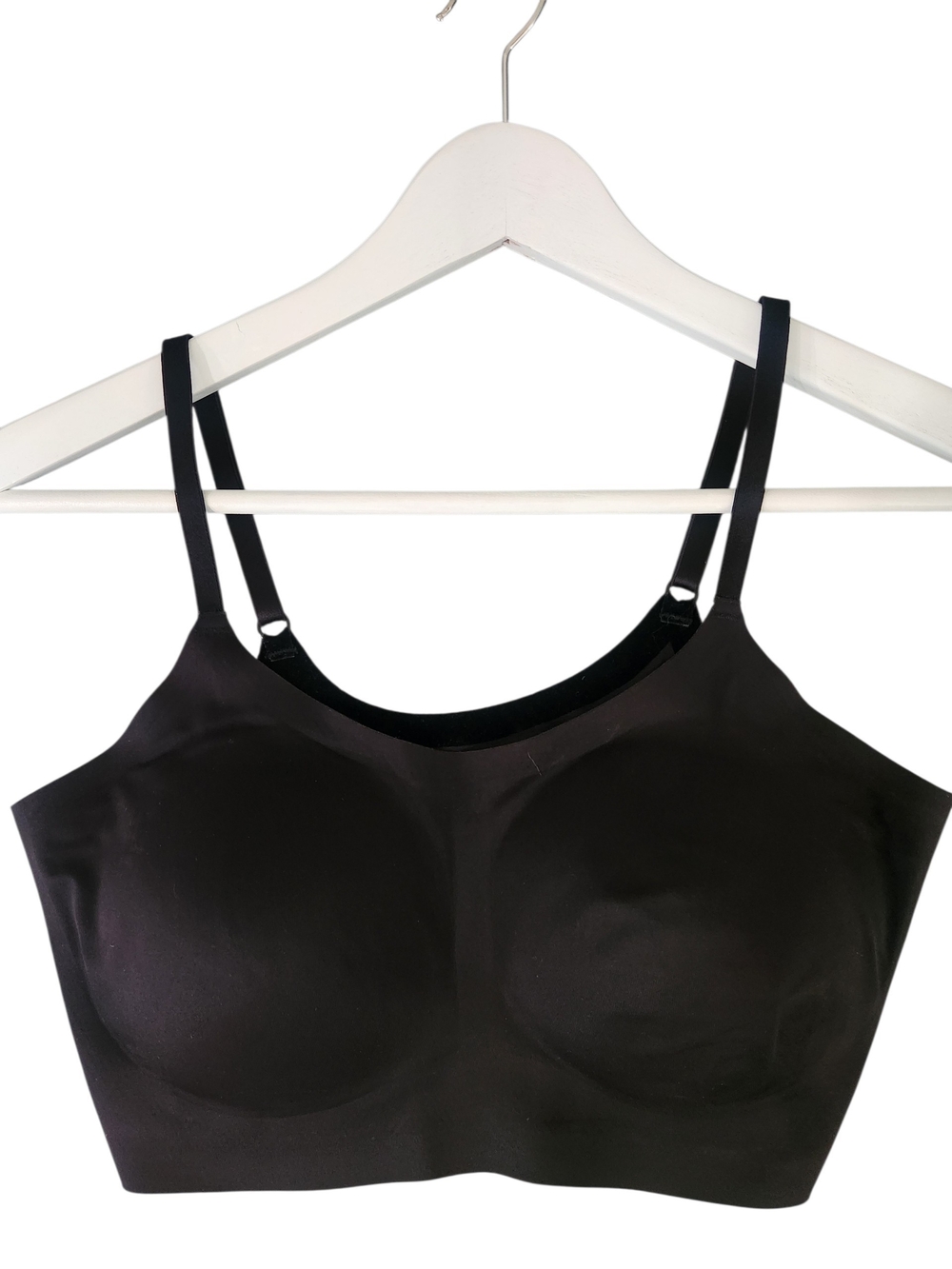 Eby Support Wireless Bralette Black Removable Pads Sz Medium